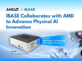 IBASE Collaborates with AMD to Advance Physical AI Innovation