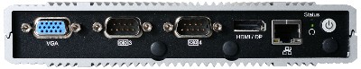 EC700-AL&nbsp;|&nbsp;Front View ( 4LAN+2USB )