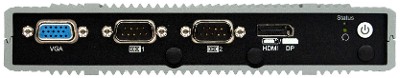 EC700-AL&nbsp;|&nbsp;Front View (2 x LAN + 4 x USB)
